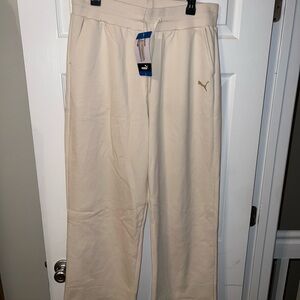 Puma Cream Sweatpants